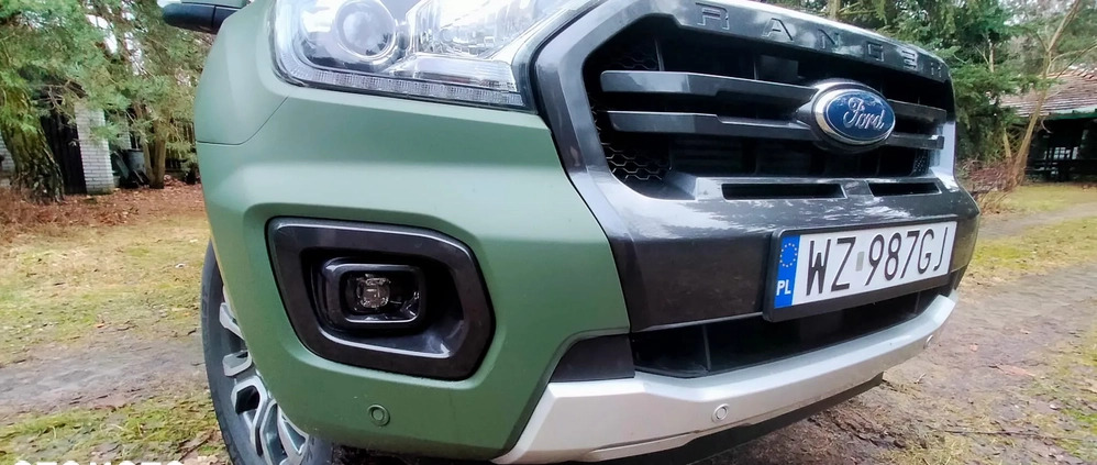 Ford Ranger cena 157000 przebieg: 45400, rok produkcji 2020 z Warszawa małe 529